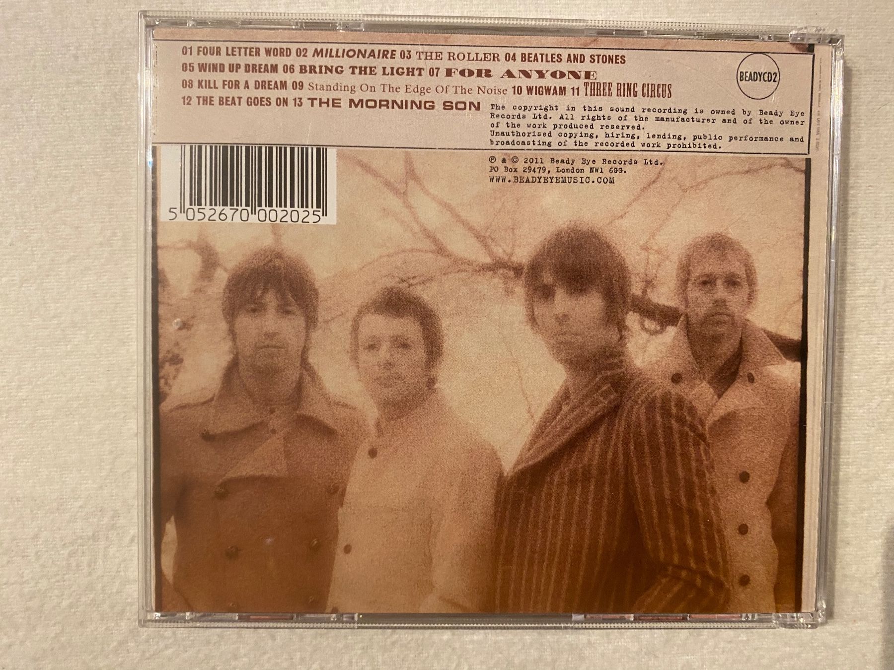CDs: Beady Eye - Different Gear, Still Speeding (alternative Rock – Neu (gemäss Beschreibung) aus Duggingen von Kisha010 2