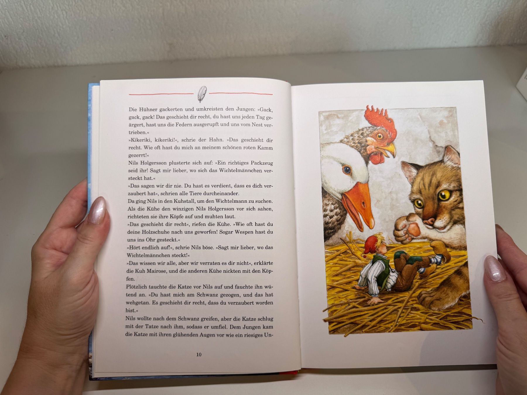 Libri: BUCH: Selma Lagerlöf, Nils Holgerssons wunderbare Reise – Usato da Grosswangen venduto da Kleine.Knoepfe 5