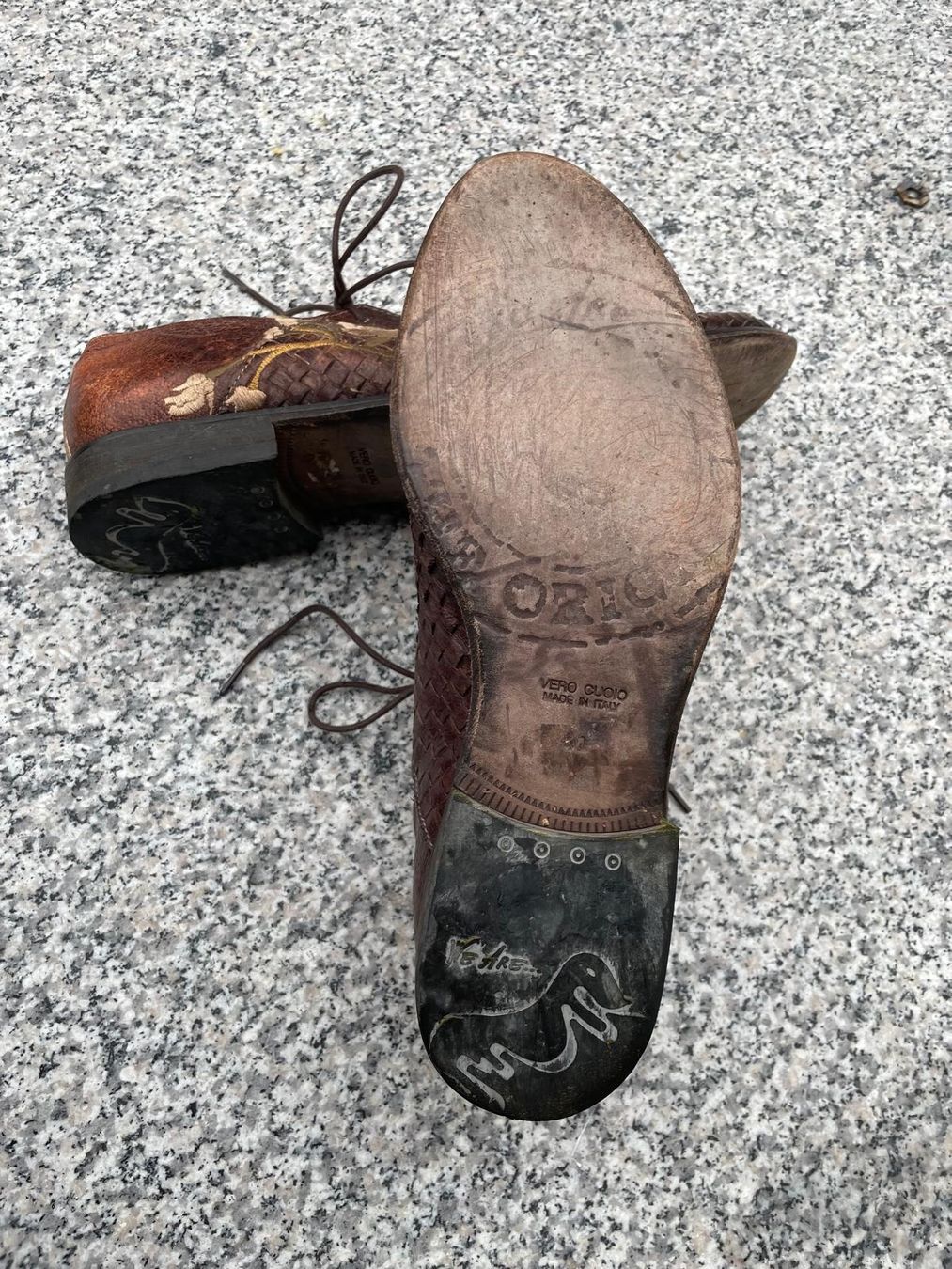Scarpe da uomo: Schnürschuhe Leder braun Grösse 40 – Usato da Winterthur venduto da liv_9mkv 3