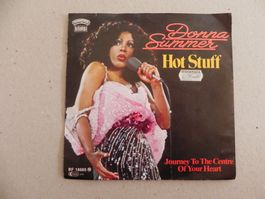 Single Soul Funk Pop Sängerin Donna Summer 1979 Hot Stuff