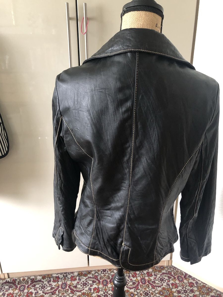 Vestes: Lederjacke von Leonardo – D'occasion à Emmenbrücke par mawedi63 1