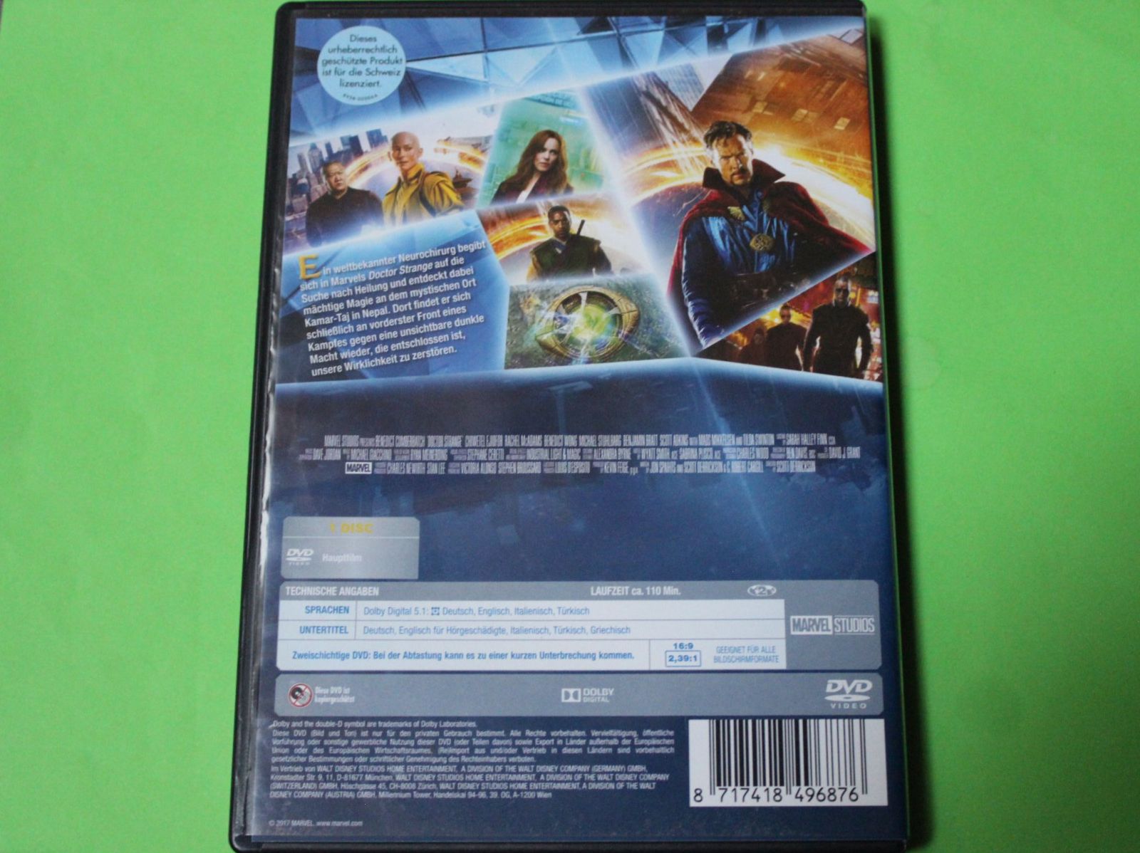 Tutti i DVDs: Doctor Strange (Marvel) DVD 2016 – Usato da Tübach venduto da JamesStone 2