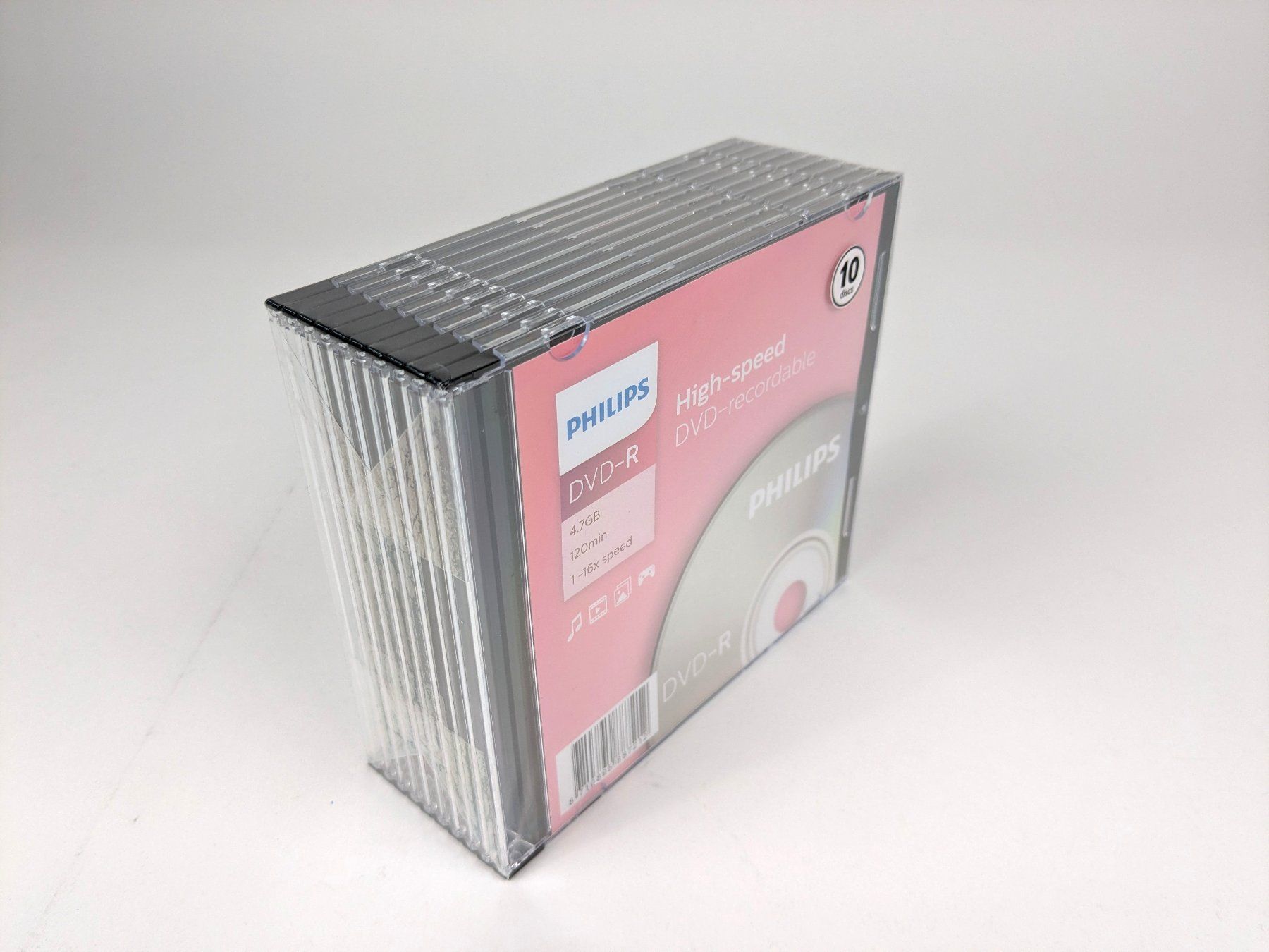 Tutti i DVDs: PHILIPS DVD-R 10er-Pack – Nuovo e nell'imballaggio originale da Dintikon venduto da Restwert_Dintikon