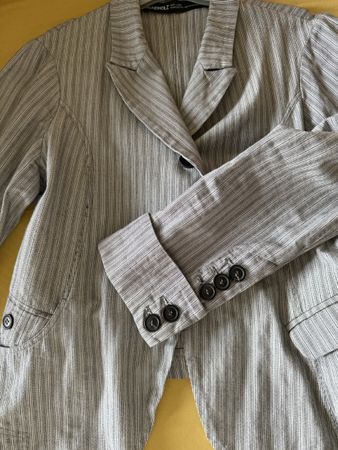 Veste Rundholz rayée taille L - Parfaite pour l'été!