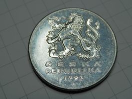 Tschechische Republik 5 Kronen, 1993