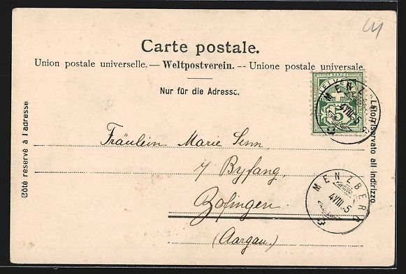 Cartes postales: AK Menzberg, Kurgäste am Kurhaus – D'occasion à Berlin par bartko-reher 1