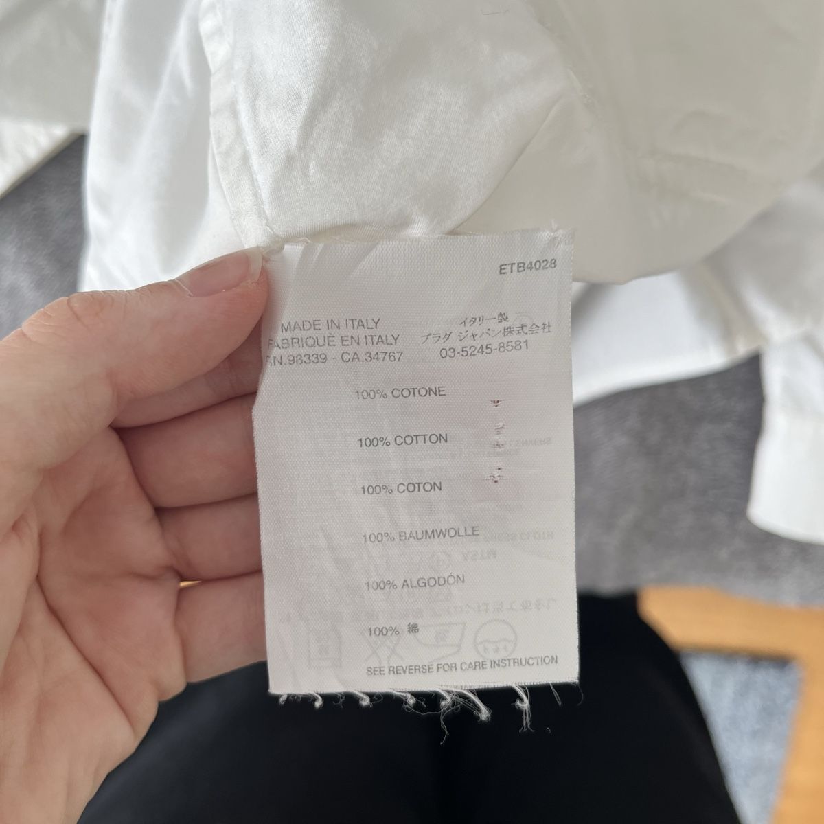 Prada Blusen: Prada Bluse – Neu (gemäss Beschreibung) aus Zug von saskia-chiara 5