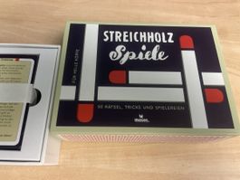 Streichholz Spiele - 50 Rästel, Tricks, neu