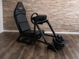 Logitech Pro Racing Wheel + Pedale & Next Level Racing FGT C