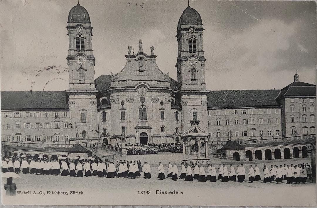 Ansichtskarten: EINSIEDELN - 1909 – Gebraucht aus Delémont von Domdom1