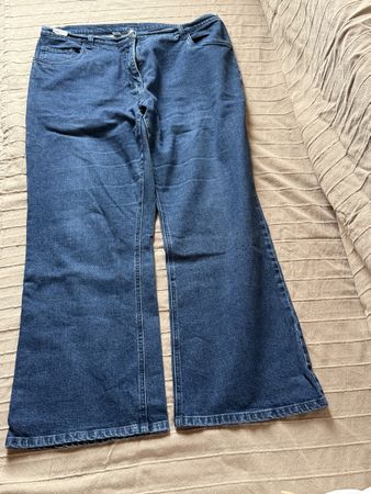 Coole Schlaghose, Jeans, Grösse 24, Kurzgrösse (4)