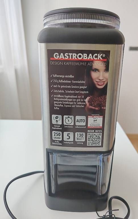 Küchengeräte: Kaffemühle Gastroback 130 W – Gebraucht aus Balgach von ste_wqc7