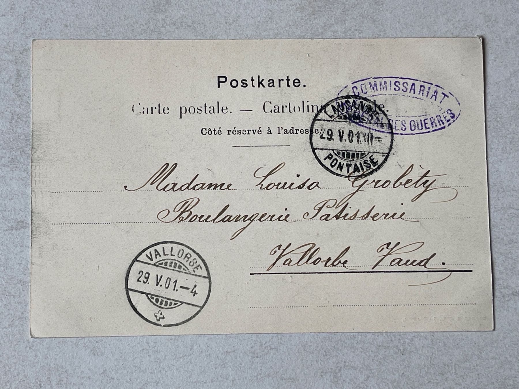 Cartes postales: Alte Ansichtskarte Lausanne, Kathedrale, 1918, – D'occasion à Strengelbach par Aschatan5 1