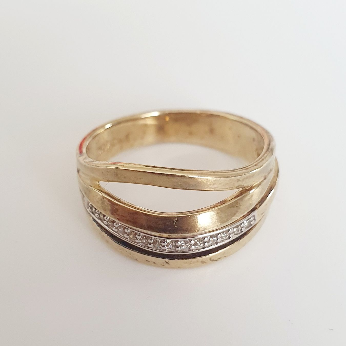 Anelli: Silber Ring  925 mit Zirkonia, Gr. 18,2 mm – Usato da Kreuzlingen venduto da Wunderkiste123 2