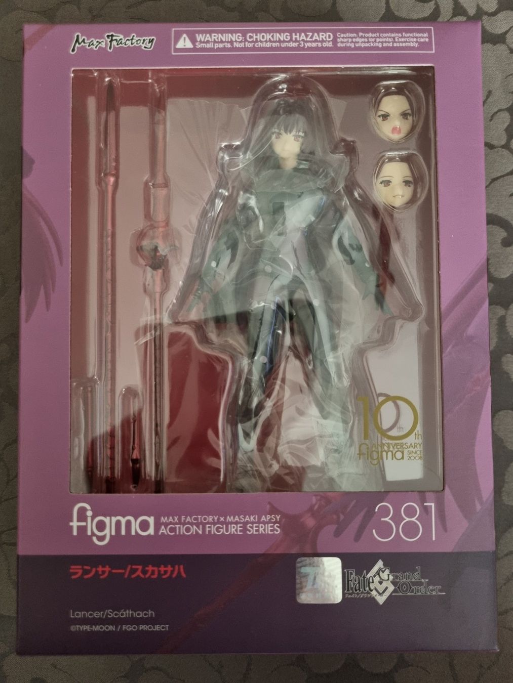 Max Factory Statuette: Fate/Grand Order - Scáthach - figma #381 - Lancer – Nuovo e nell'imballaggio originale da Denges venduto da old-school-89 6