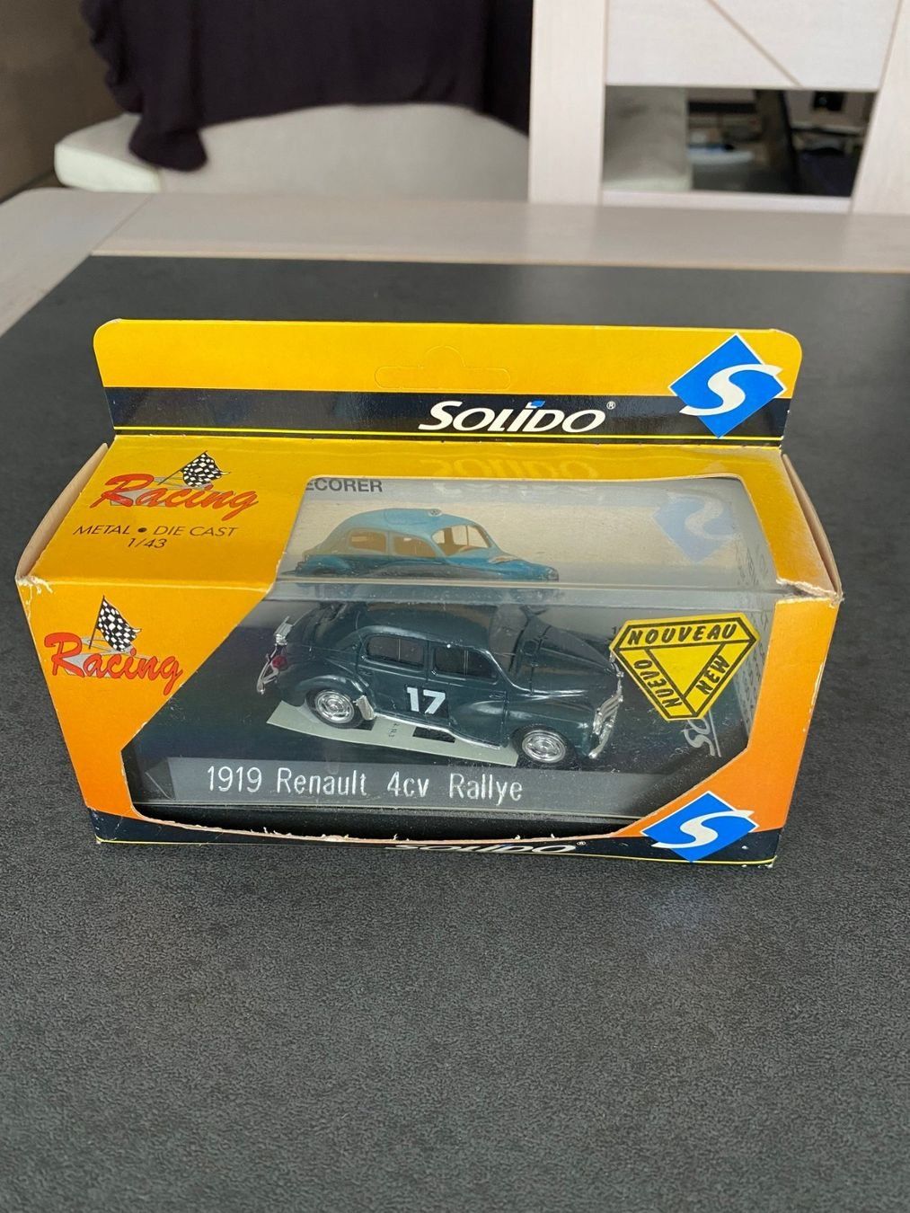 Solido Modellini d'auto: Solido Renault 4 cv Rallye, réf. 1919 – Nuovo (secondo la descrizione) da Meyrin venduto da Abac007