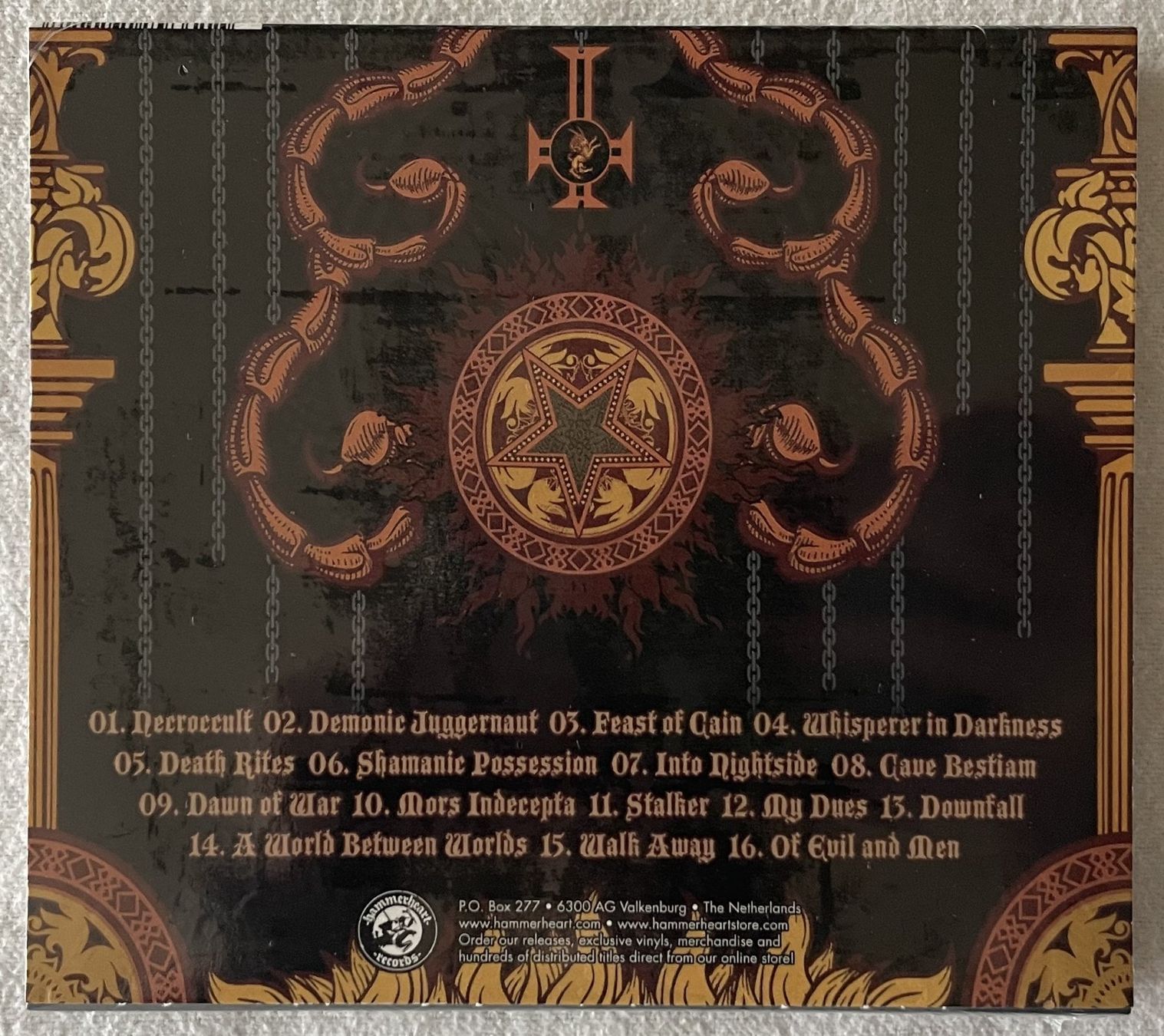 CDs: Nervochaos – Ablaze - CD - 2019 - First Press - NEW – Neuf avec emballage d'origine à Uster par Zardodel 1