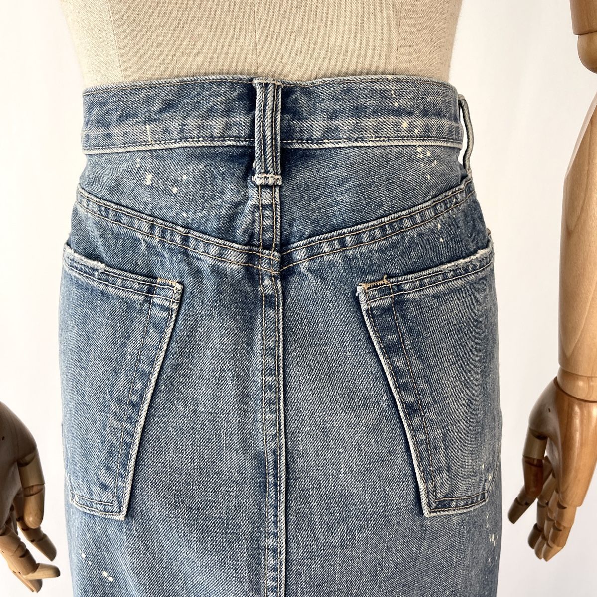 Helmut Lang Röcke: HELMUT LANG Deconstructed Denim Skirt – Neu (gemäss Beschreibung) aus Emmen von Avviivva_Com2023 5