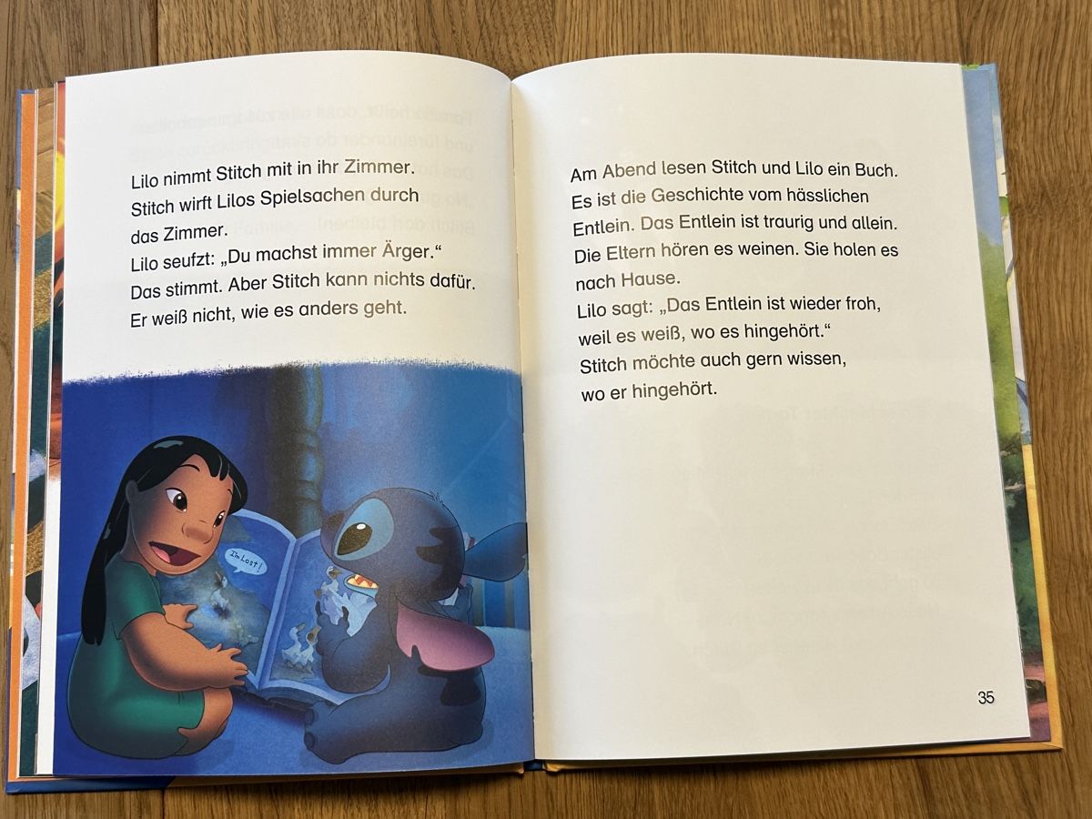 Libri: Lilo & Stitch Erstlesebuch – Nuovo (secondo la descrizione) da Windlach venduto da Binchen0 2