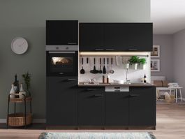 408 Küchenzeile Singleküche 205cm E/Y/S - Küche Einbauküche