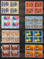 Schweiz 1977 Fête des Vignerons, EUROPA, Juphilex 8x 4er-Blö