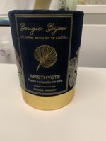 Bougie bijou améthyste