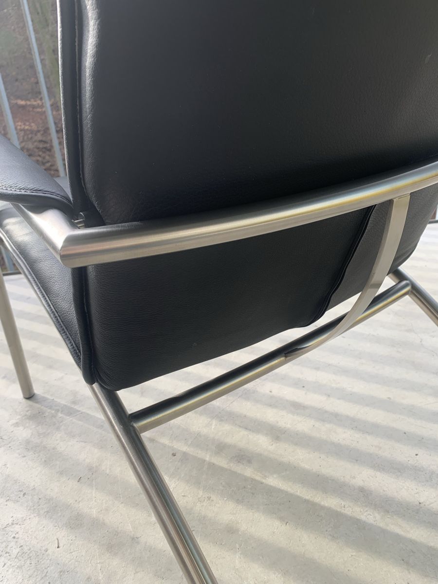 De Sede Poltrone: SALE: De Sede DS 270 Design Ledersessel mit Ottoman – Usato da Fribourg venduto da GBT42 5