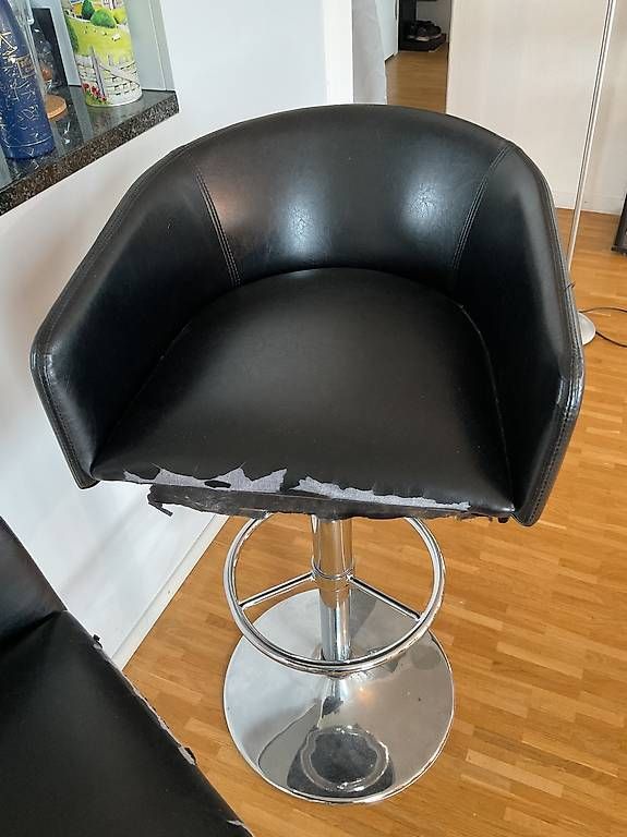 Set di tavolo e panche: 2 Barhocker // 2 tabourets de bar // 2 Bar Stools – Usato da Cologny venduto da els_tvj8 3