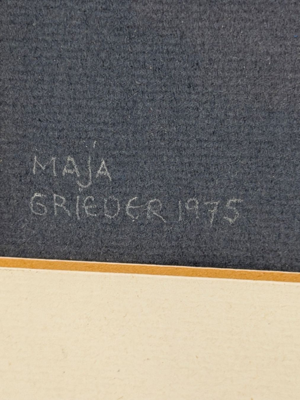 Tableaux: Grieder Maja - Stilleben 1975 – D'occasion à Basel par PAUL_ART 2