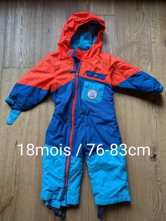 Combinaison de ski + combinaison polaire