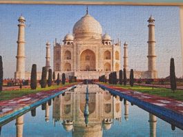 Puzzle von Jumbo  " IINDIEN TAJ MAHAL " im Spiegelbild