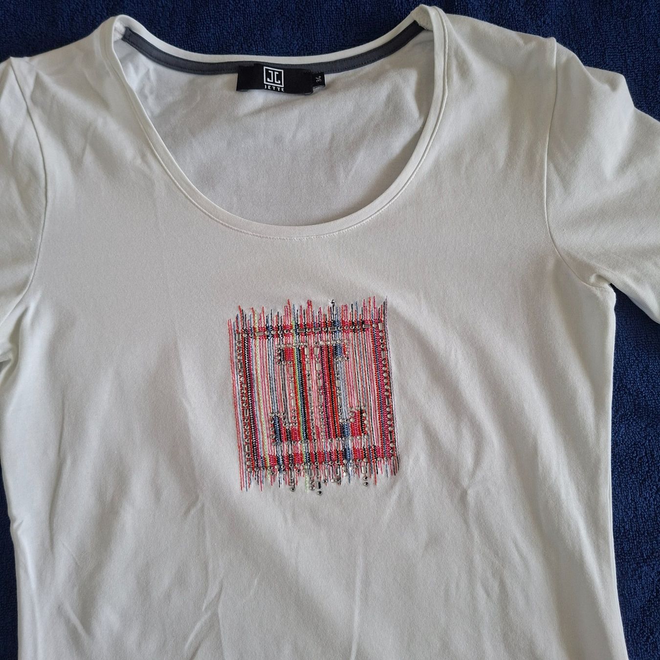 T-shirt: Dekoratives Marken T-Shirt – Usato da Stäfa venduto da meridianum 1