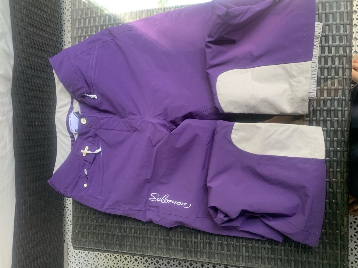 Salomon Pantalons: Salomon Ski Pants Purple Size M – D'occasion à Zürich par ama_k88c 1