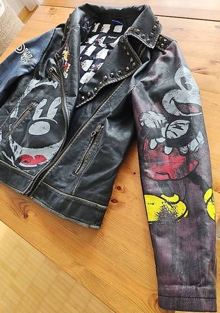 Desigual Mickey Maus Jacke Gr. 44