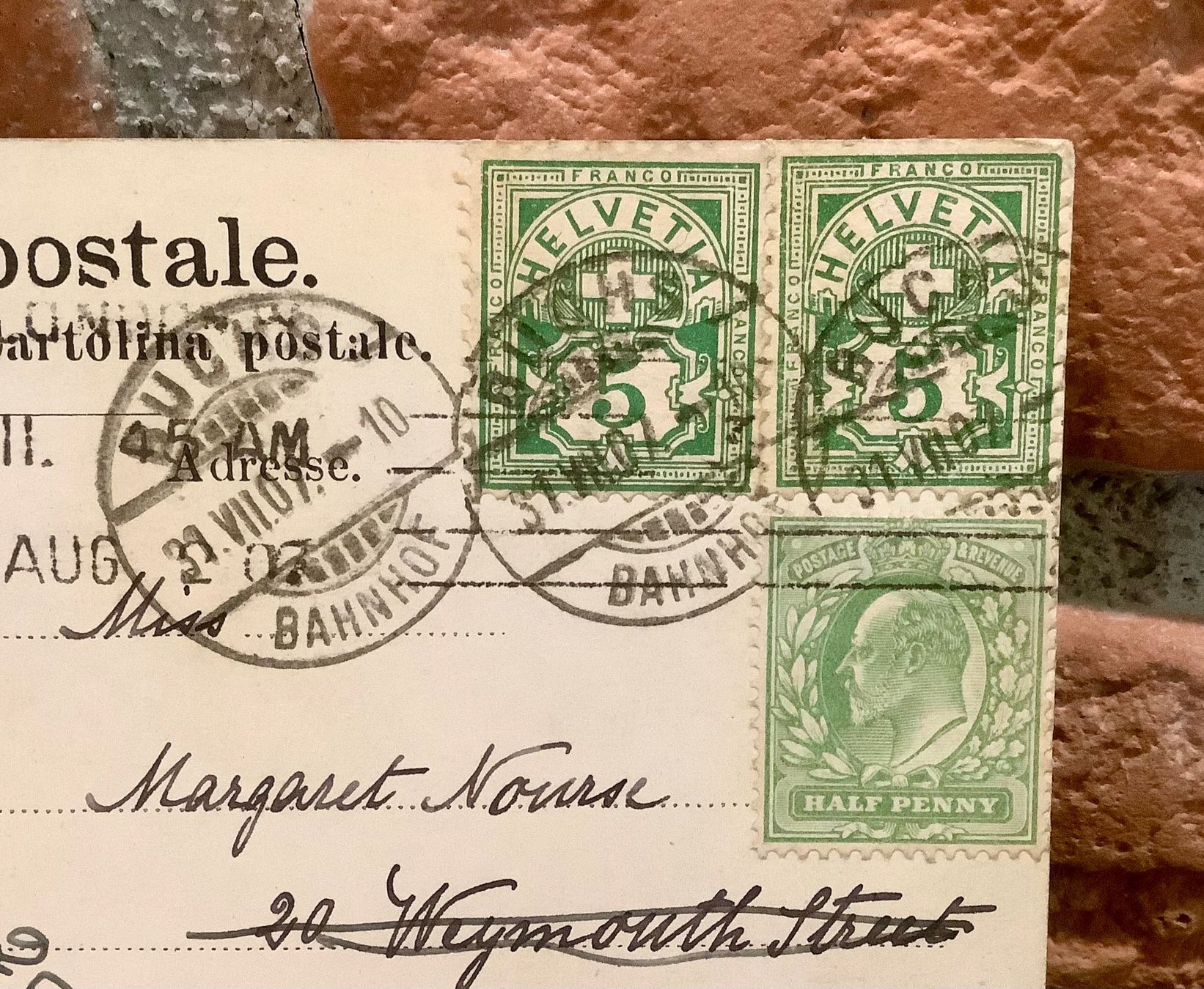 Ansichtskarten: 1907 - BUCHS - Das Schloss Werdenberg – Gebraucht aus Root von ENGLAND-TREASURES 3