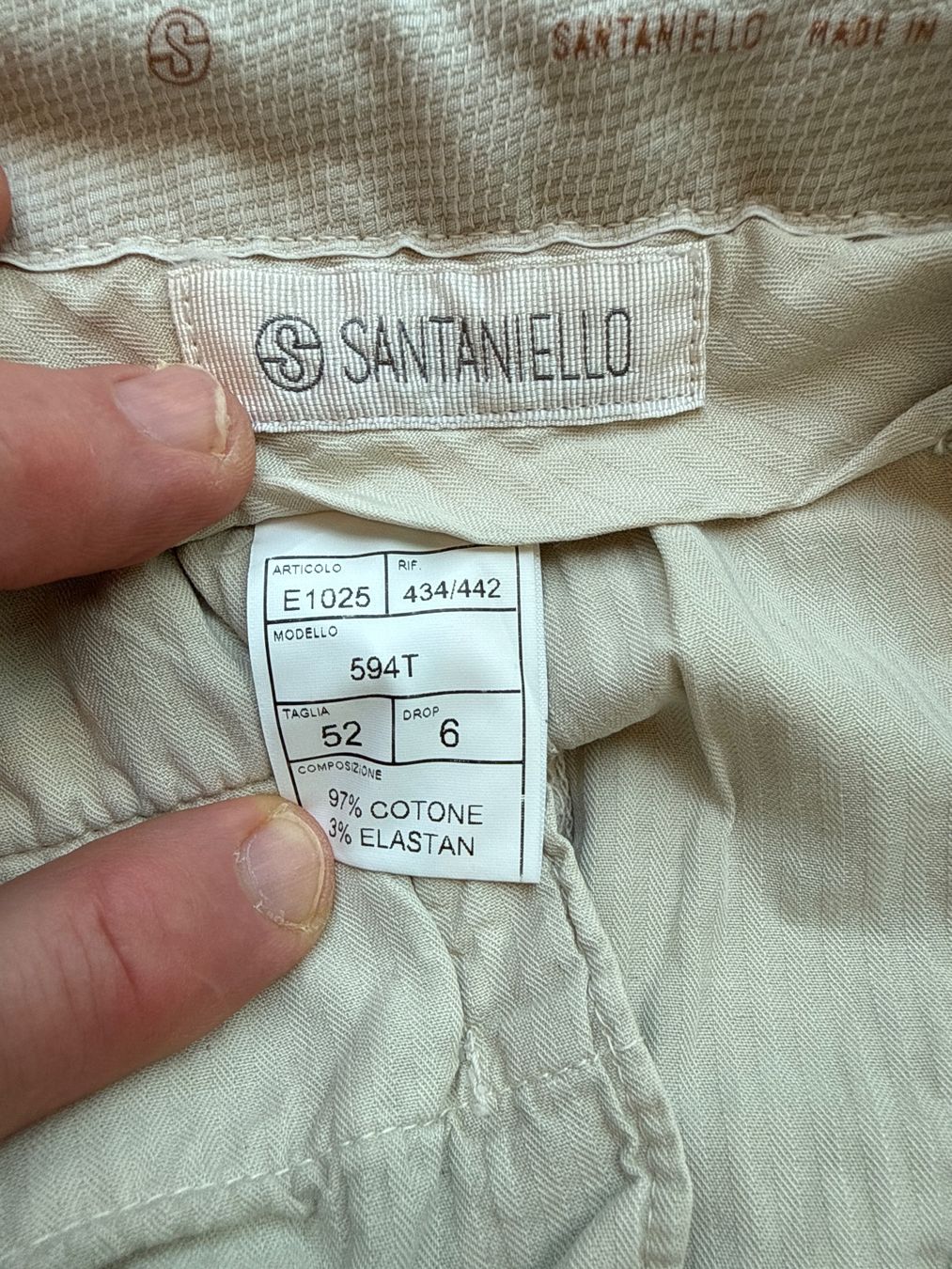 Pantaloni: SANTANELLO SOMMERHOSE – Usato da Zürich venduto da SWKA 3