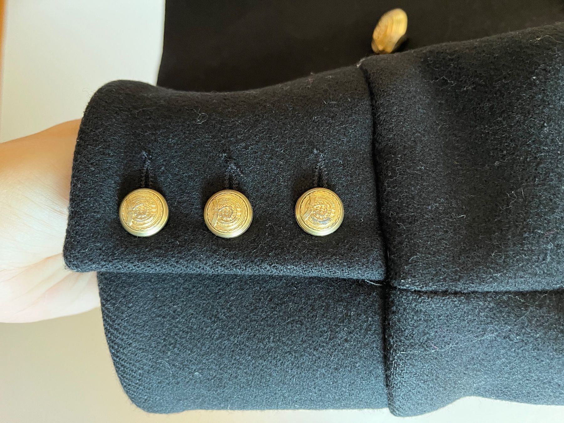 Balmain Cappotti: Giacca / cappotto corto / caban lana Balmain – Usato da Lugano venduto da Vintage.Mood 5
