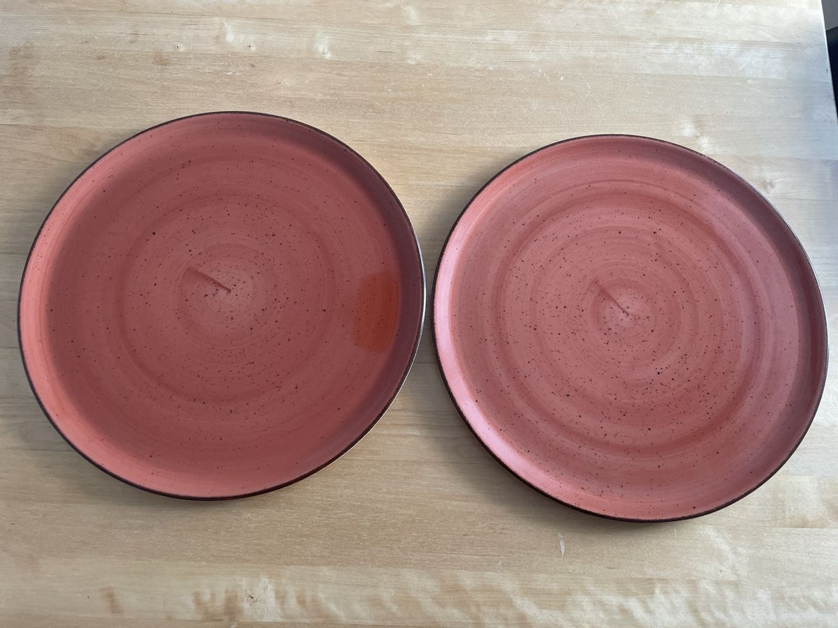 Teller: Pizzateller 35 cm terracotta - Hotel Inn Chic Rot – Neu (gemäss Beschreibung) aus Langenthal von Bern_13 1