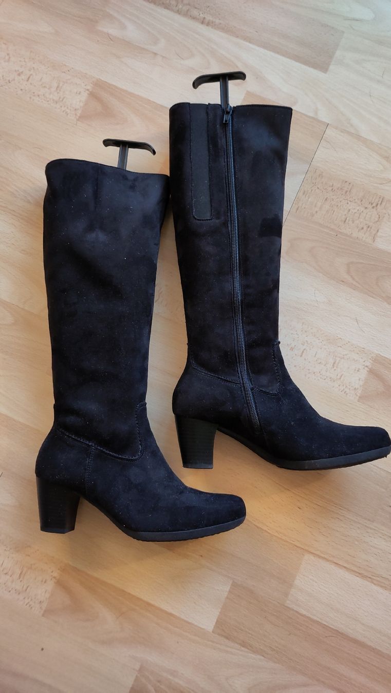 Gabor Chaussures femmes: Gabor Damenstiefel Gr. 38, schwarz – D'occasion à Bassersdorf par Narvik2000 2