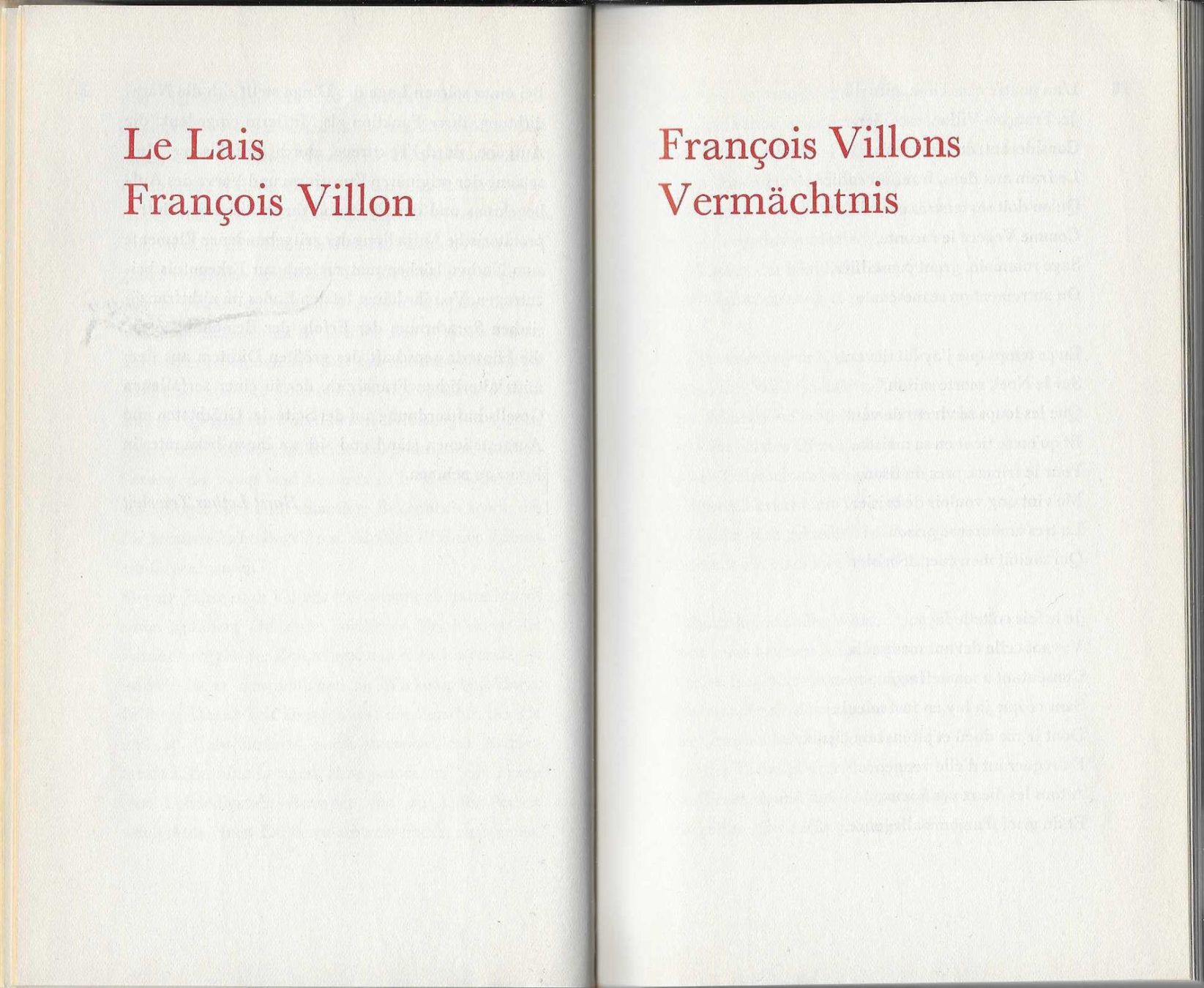 Libri: Die Lebensbeichte des François Villon – Usato da Flims - Dorf venduto da Stagediver 2