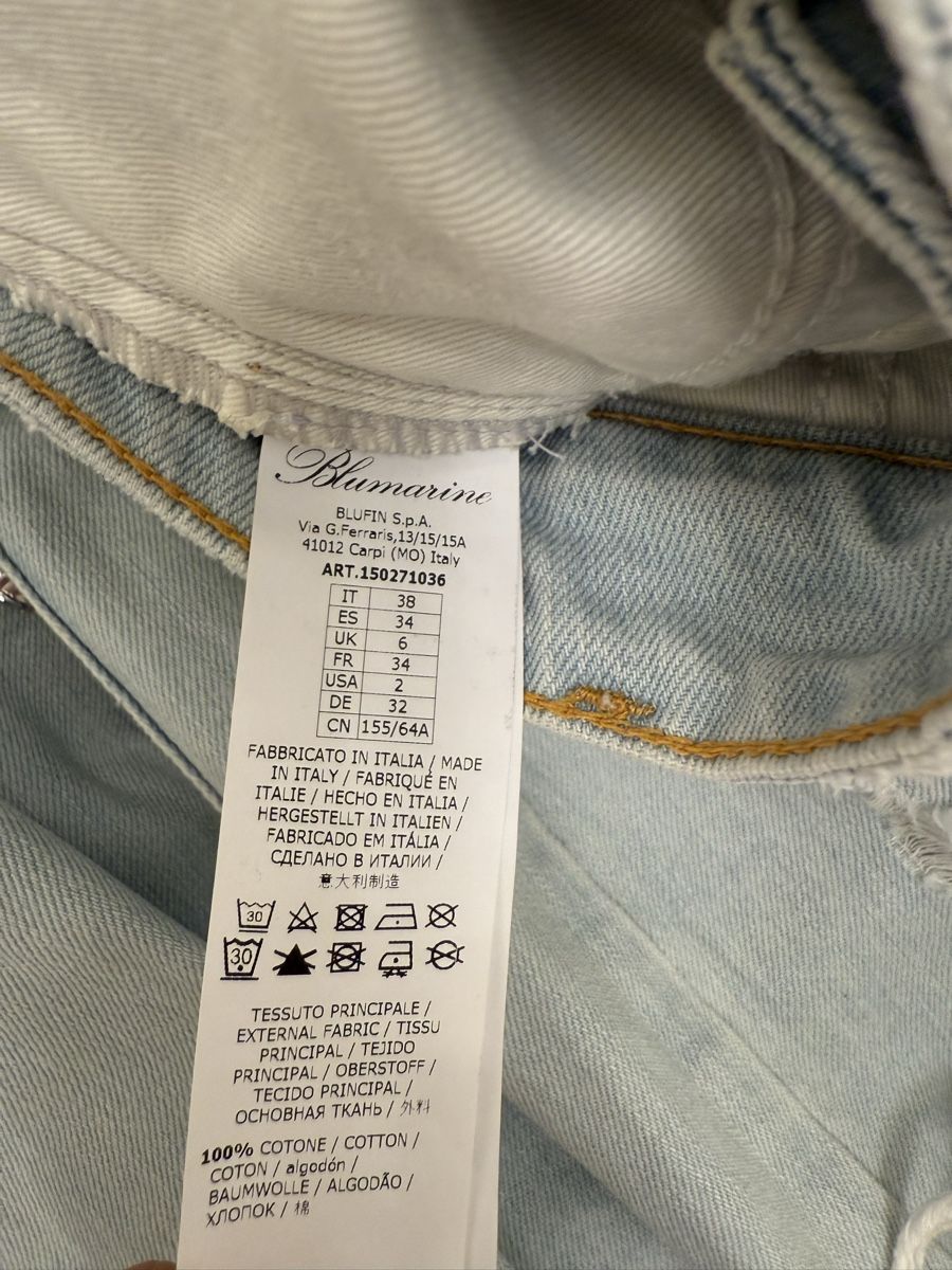 Lotti di vestiti: Blumarine denim set: jeans and jacket – Usato da Paradiso venduto da apf_mh9c 3