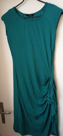 Sommerliches Kleid von Mango, Grösse M, türkis-grün