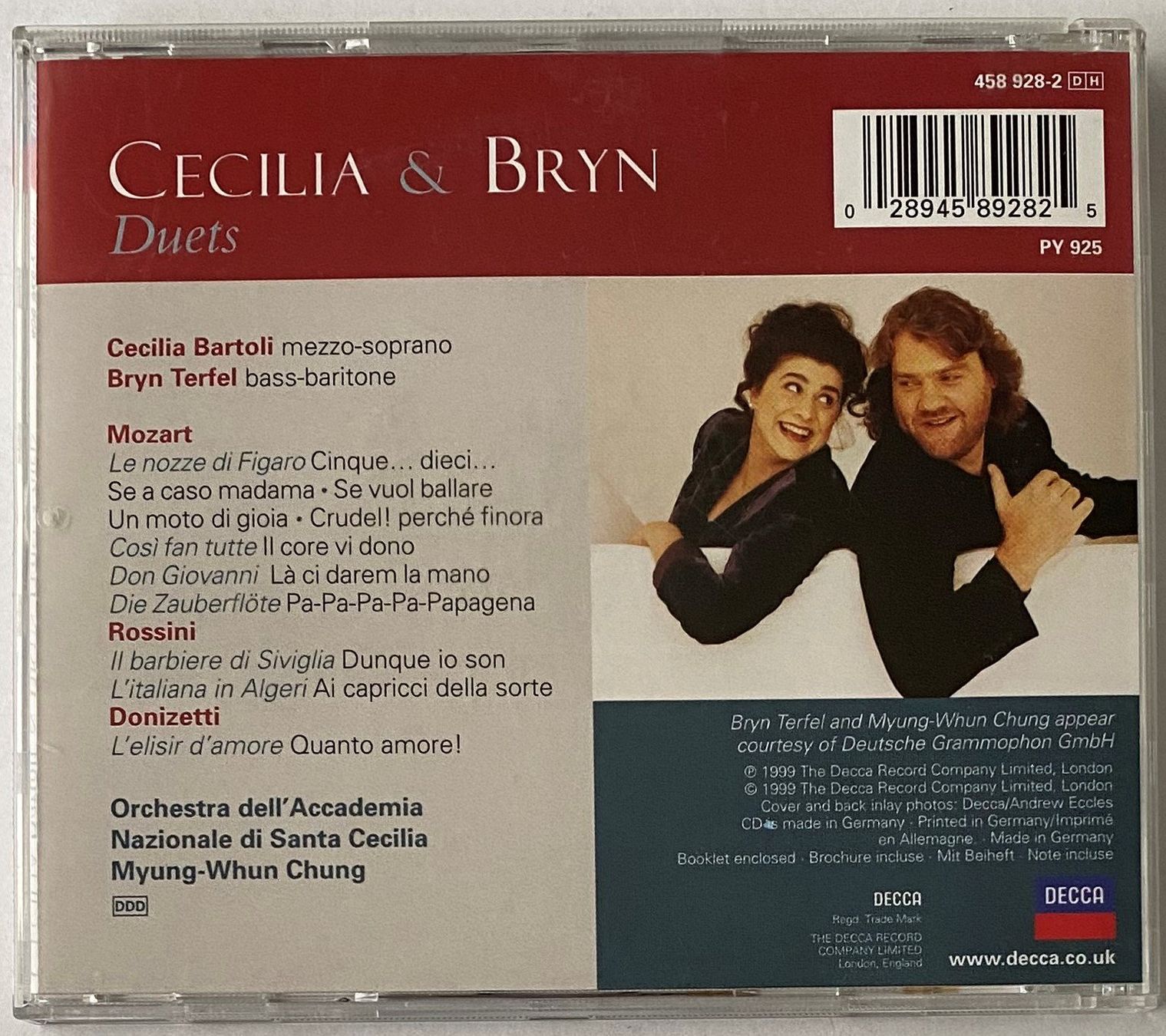 CDs: Cecilia & Bryn, Duets (Versandkostenfrei) – Gebraucht aus Flums von Asquillo 1