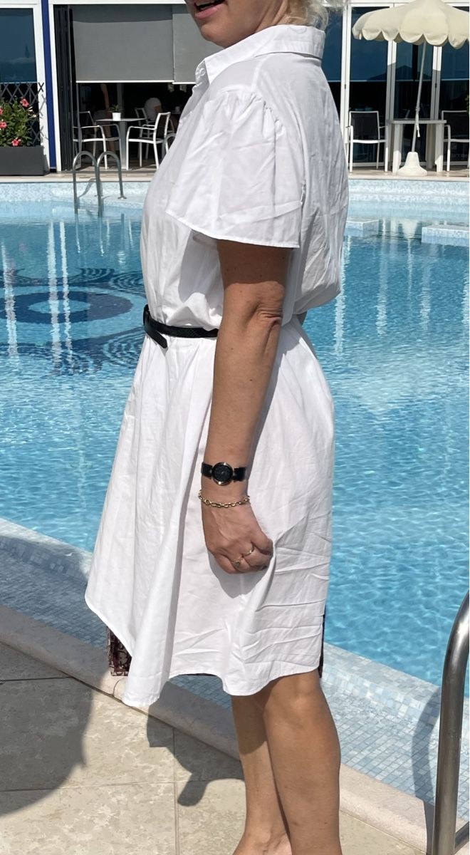 Vestiti: Abito-camicetta di cotone Limited Collection-M/L – Usato da Gordevio venduto da LanaZimm 2