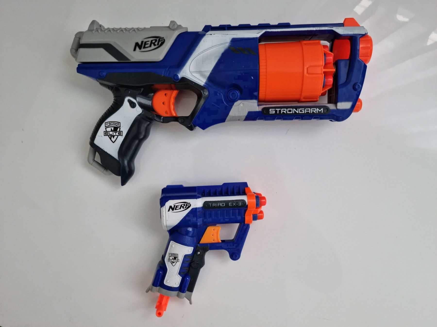 Nerf Giocattoli: NERF N-Strike Elite - Strongarm & Jolt EX-1 – Usato da Gerlafingen venduto da Takuta