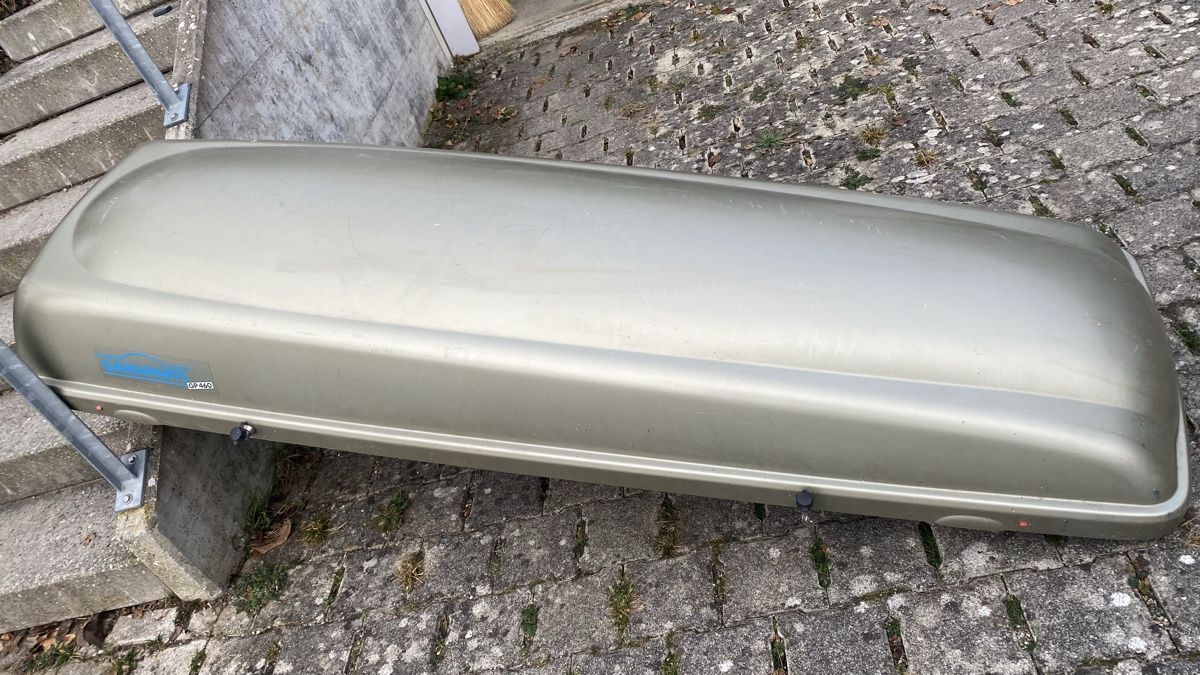 Dachbox Gamaparts GP460 mit Dachträger für Winter und Sommer (Gebraucht ...