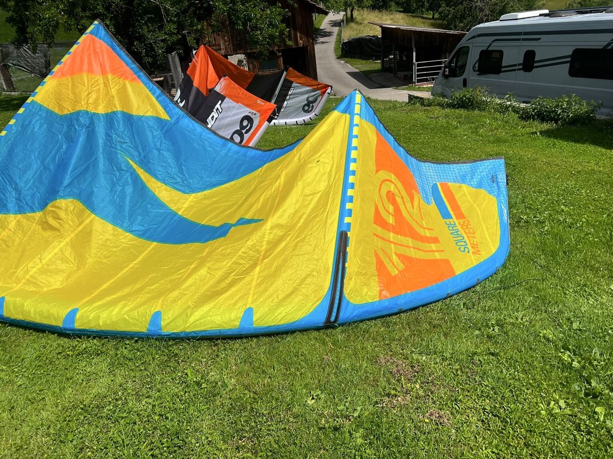 Aquilone: F One Bandit 2017 Set 9&12m2 – Usato da stüsslingen venduto da sime91 2