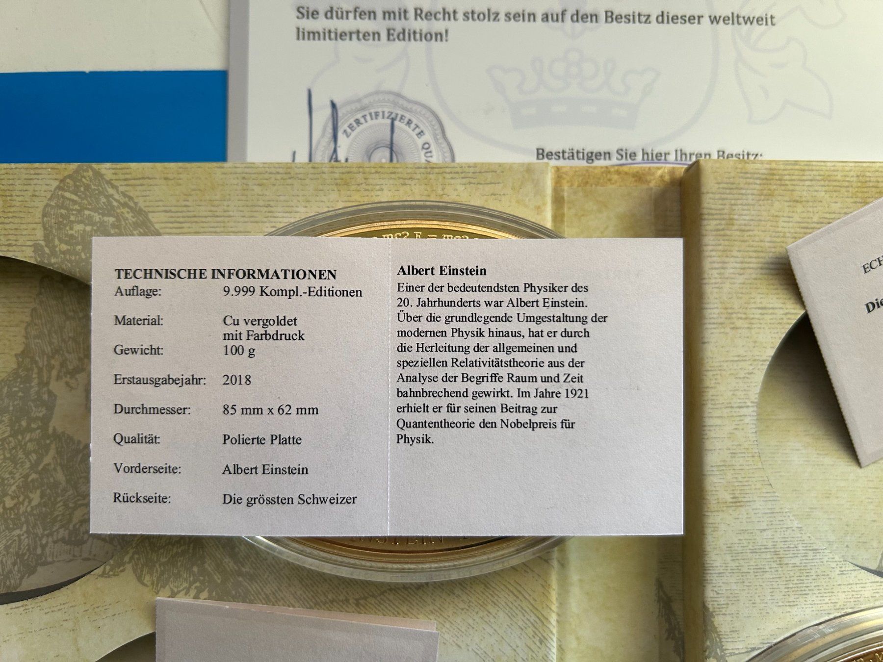 Medaglie: Die grössten Schweizer/ Sammlung ( EDITION ) – Nuovo (secondo la descrizione) da Neerach venduto da Ropa 5