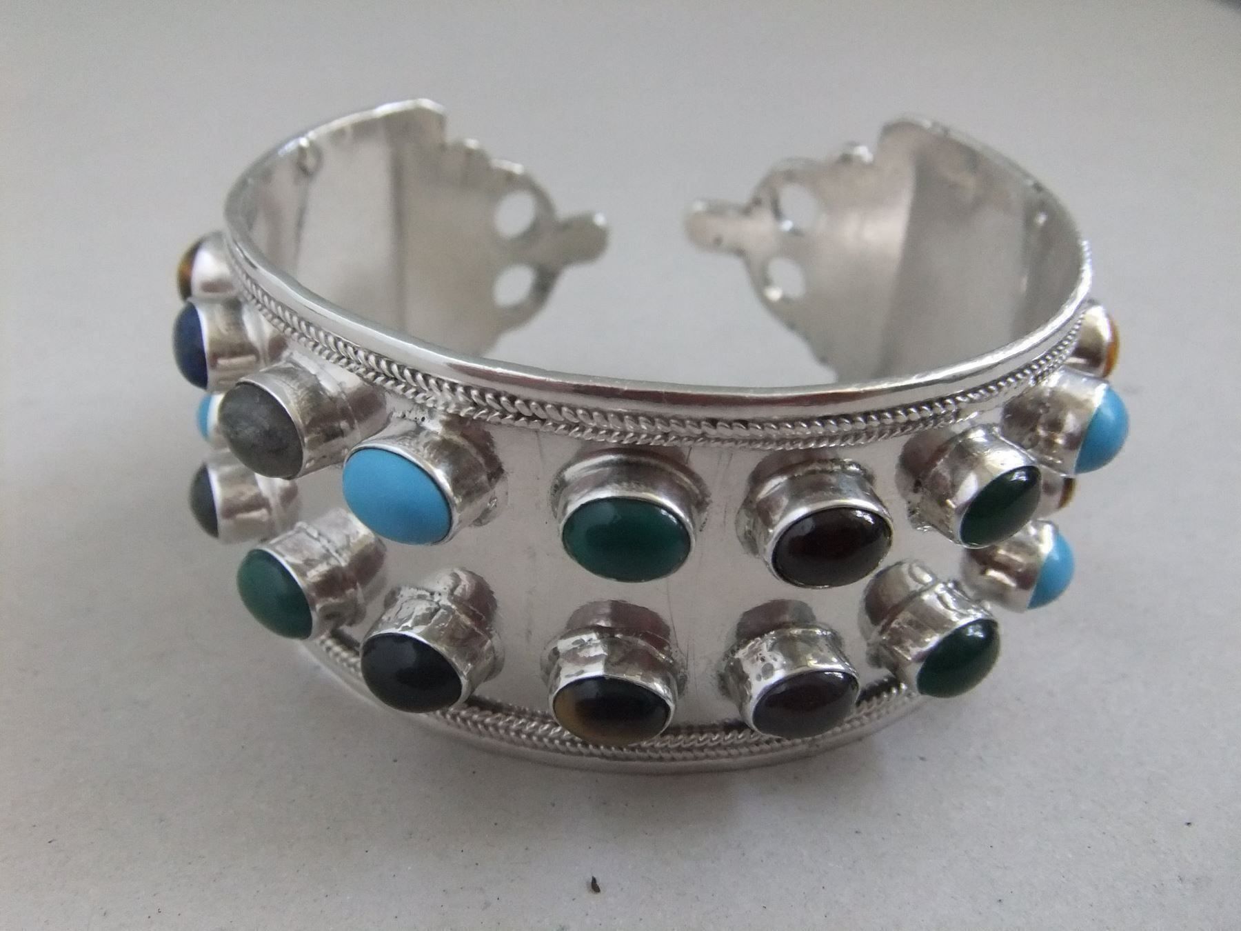Bracciali & Braccialetti: Grosser Armreif - 800 Silber – Usato da Esslingen venduto da eintagammeer 3