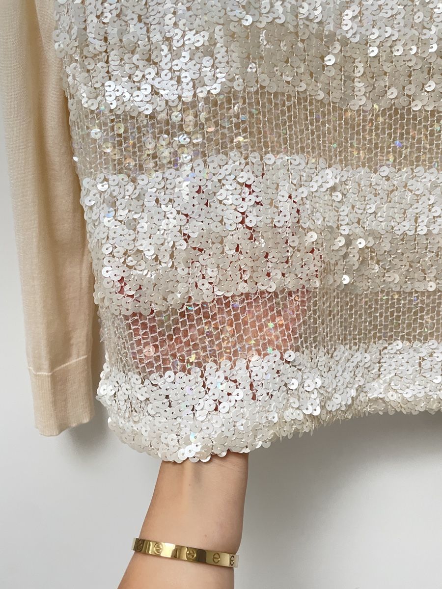 Louis Vuitton Maglioni & Felpe: Louis Vuitton Pailletten Knit – Usato da Stäfa venduto da Nicole093 3